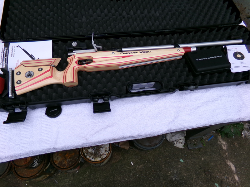FWB - Feinwerkbau RED/WHITE JUNIOR .177  Air Rifles
