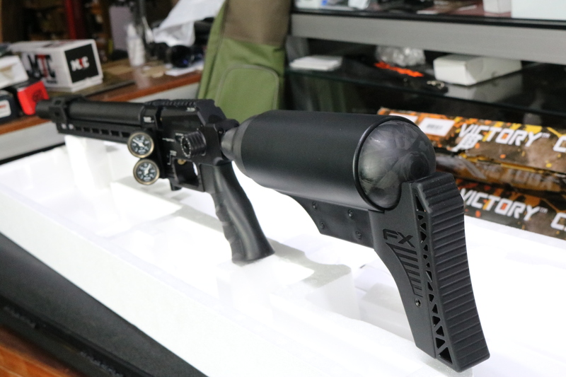 fx DYNAMIC EXPRESS BLACK 500 .177 Air Rifles