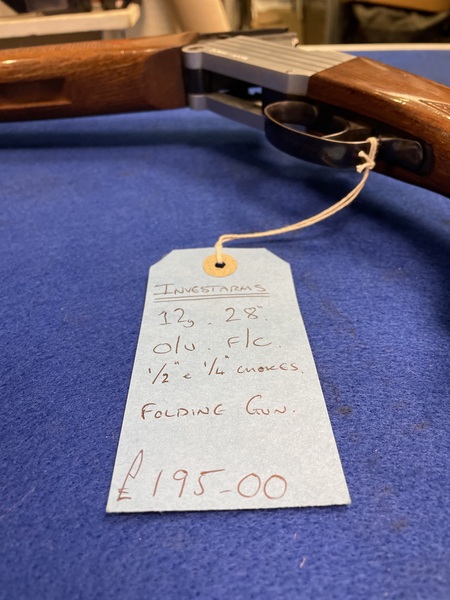 Investarms  12 Bore/gauge  Over and under