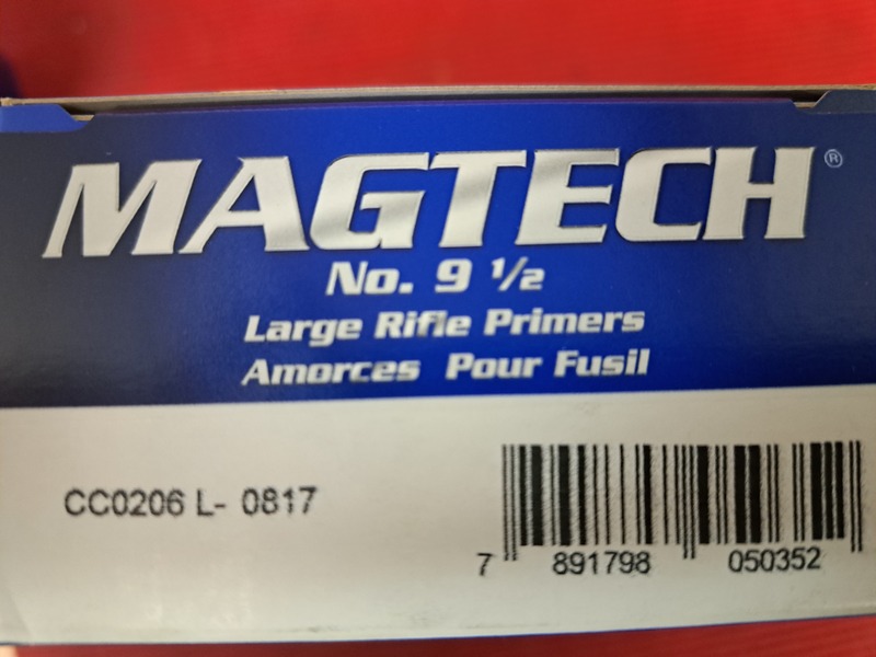 Various LARGE AND SMALL RIFLE PRIMERS