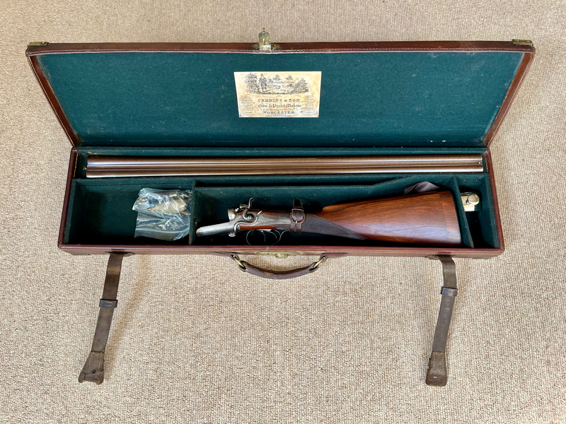 Perrins & Son S/S - Side Lever hammer Shotgun 12 Bore/gauge  Side By Side
