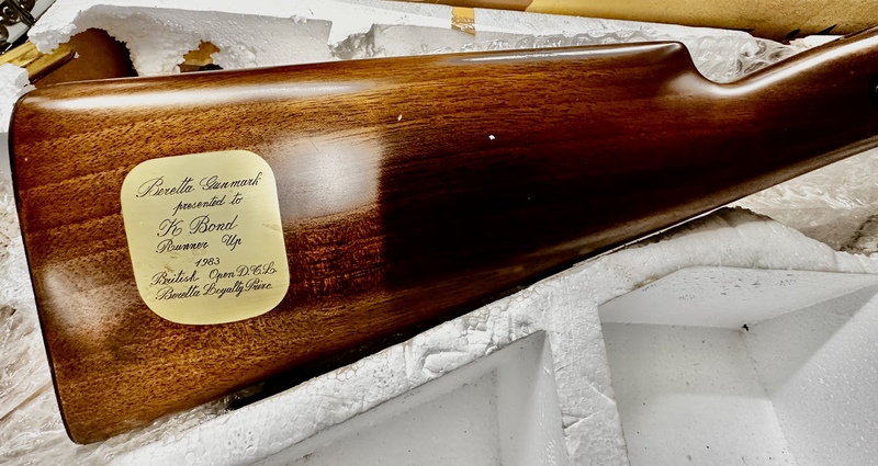 Beretta Over and under the black powder muzzleloading shotgun 12 Bore/gauge Over and under