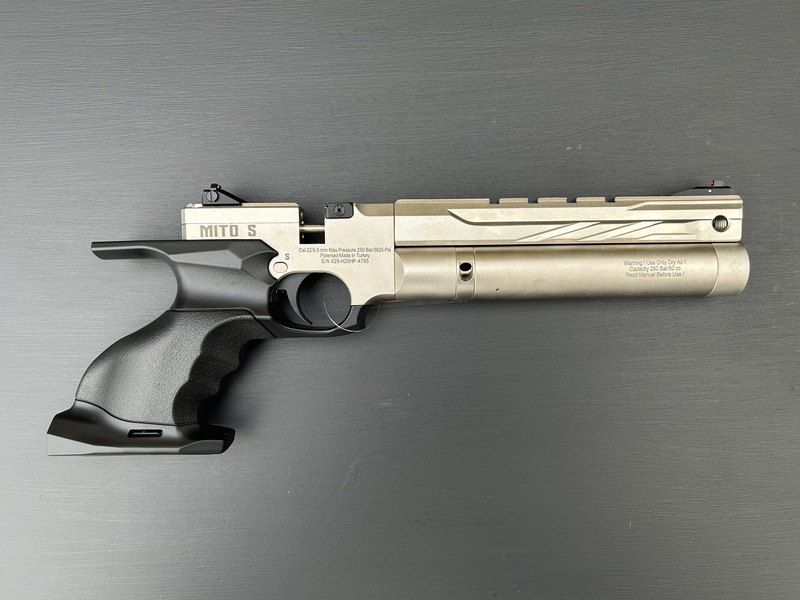 Reximex MITO Silver Synthetic .22  Air Pistols