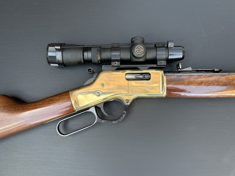 Henry Repeating Arms Co. Big Boy Brass Lever action .44 44 Spl Rifles