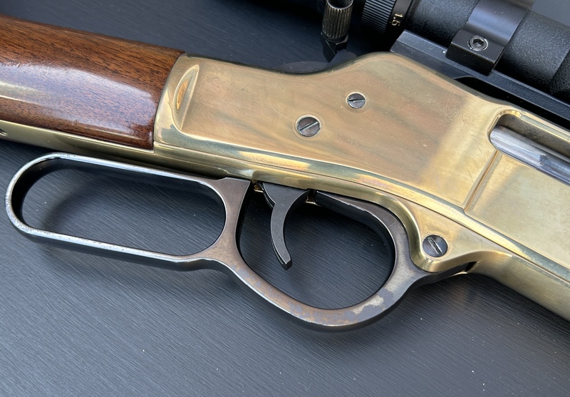 Henry Repeating Arms Co. Big Boy Brass Lever action .44 44 Spl Rifles