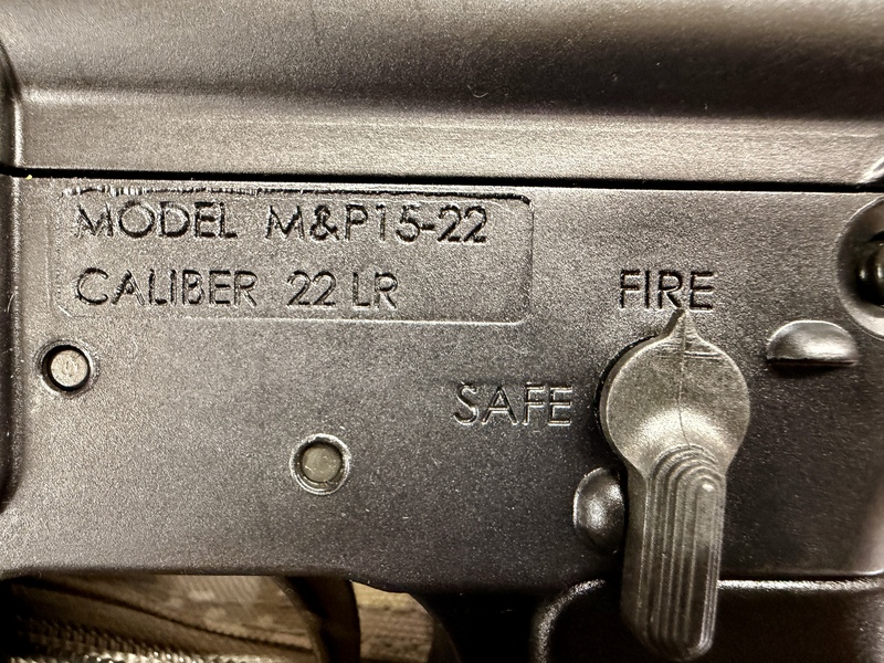 Smith and Wesson MP 15–22. Semi-Auto .22 Lr Rifles