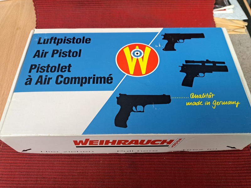 Weihrauch HW40 PCA .177  Air Pistols