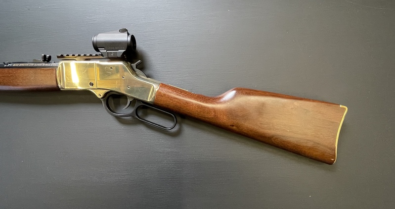 Henry Repeating Arms Co. Big Boy Brass Lever action .357  Rifles