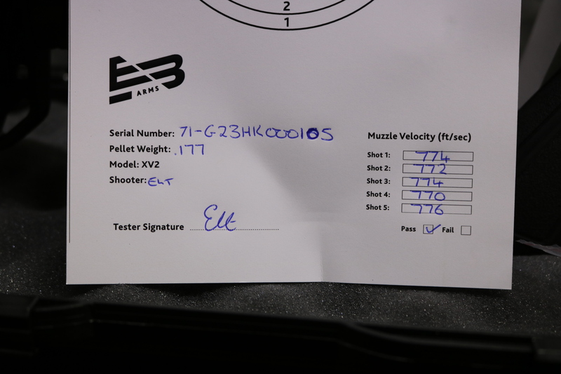 Edgar Brothers xv2 .21 Air Rifles
