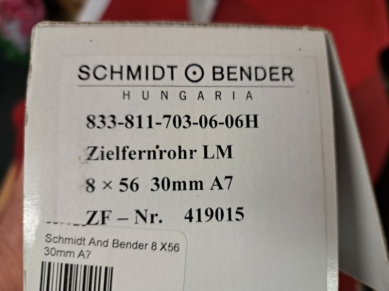 Schmidt & Bender LM A7 8X56