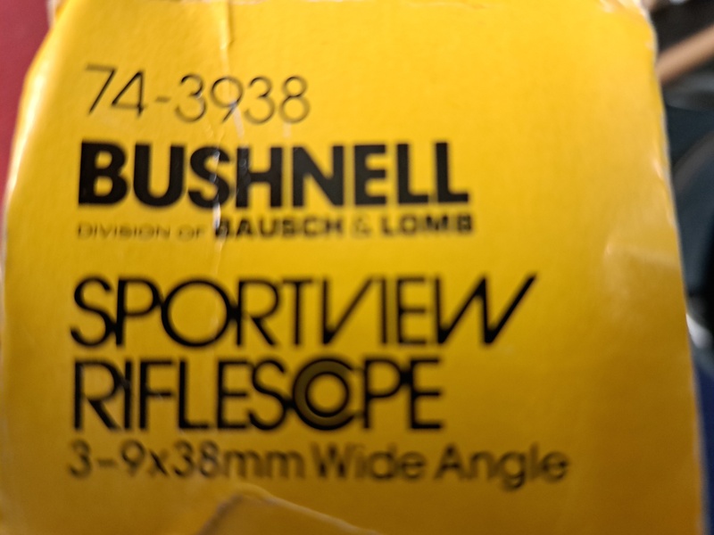 BUSHNELL TASCO GAMO MODELS AS LISTED