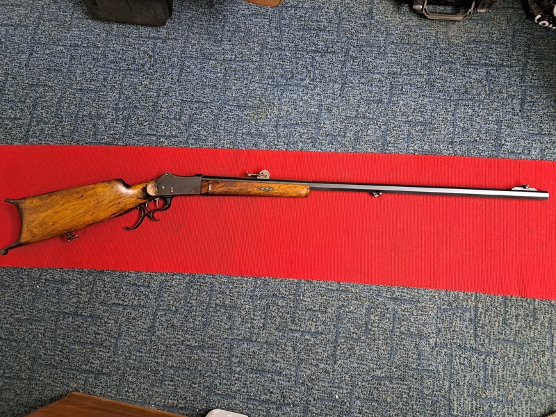 C WIDMER ZUG LUCERNE HEAVY SPORT RIFLE Lever action  7.5 X 53.5 Rifles