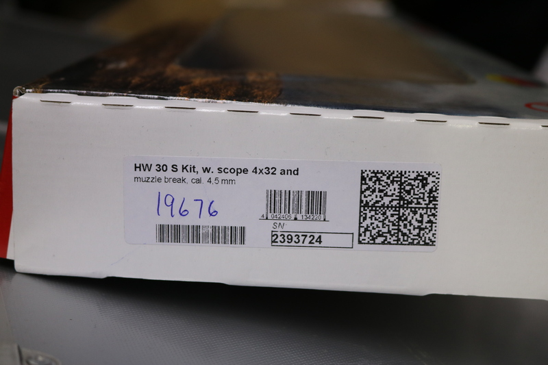 Weihrauch HW30 KIT .177  Air Rifles