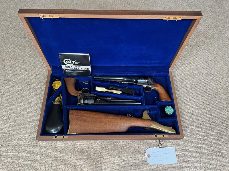 Colt Pair of 1860 M/L Revolvers .44  Muzzleloader